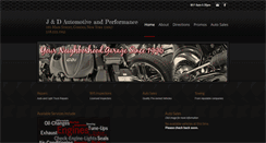 Desktop Screenshot of janddperformance.com